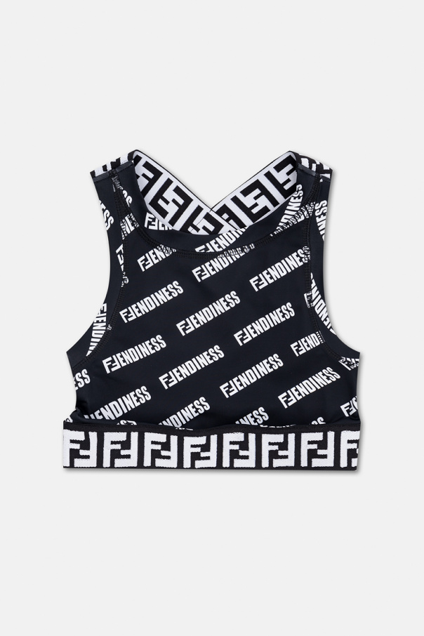 Crop top sales fendi